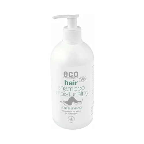 eco cosmetics negovalni šampon z oljko in malvo - 500 ml