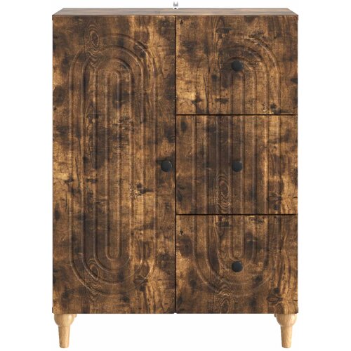  Kreveta Dimljeni hrast 66 x 34,5 x 90 cm Konstruirano drvo Slike