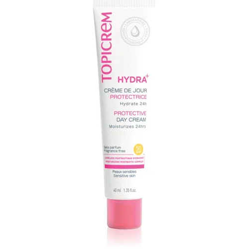 Topicrem Hydra+ Protective Day Cream zaščitna dnevna krema SPF 50+ 40 ml