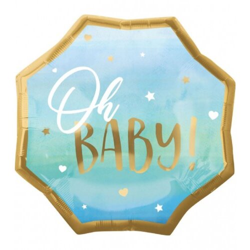 Amscan Balon 55cm Blue baby boy P32 3973101 Slike