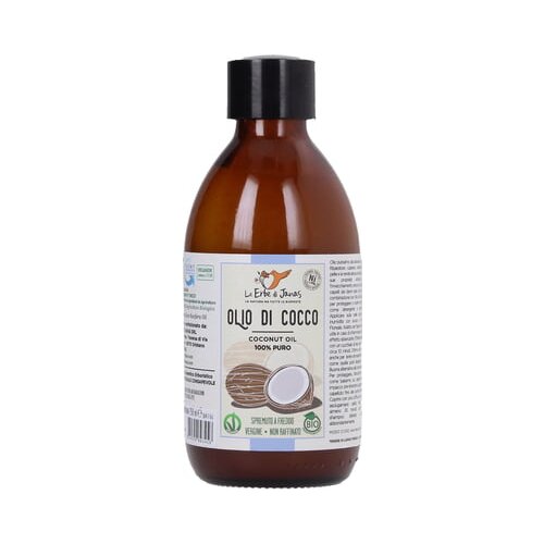 Le Erbe di Janas organsko ulje kokosa - 250 ml (boca) Slike