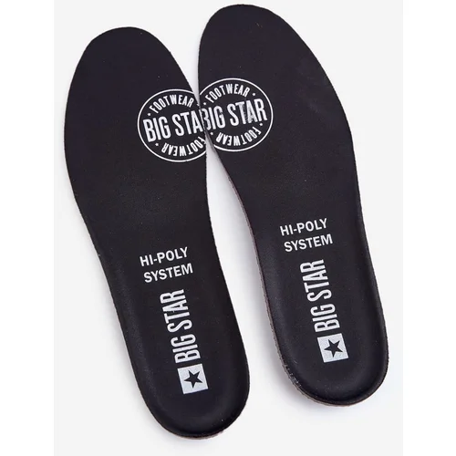 Big Star HI-POLY SYSTEM Insoles 2 pairs black