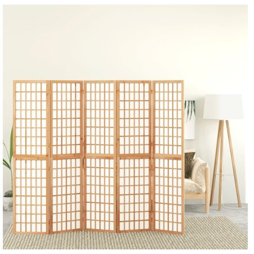  Sklopiva sobna pregrada 5 panela japanski stil 200x170 cm Cijene