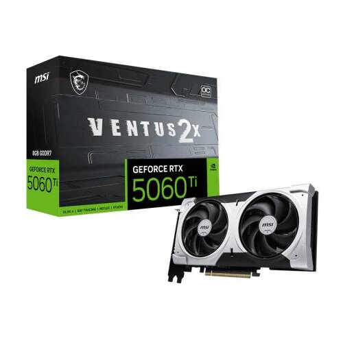 MSI GeForce RTX&trade; 5060 Ti 8G VENTUS 2X OC PLUS - G506T‑8V2CP Cene