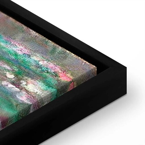  Slika - Claude Monet &ndash; Water Lilies 90x60 U crnom drvenom okviru Cijene