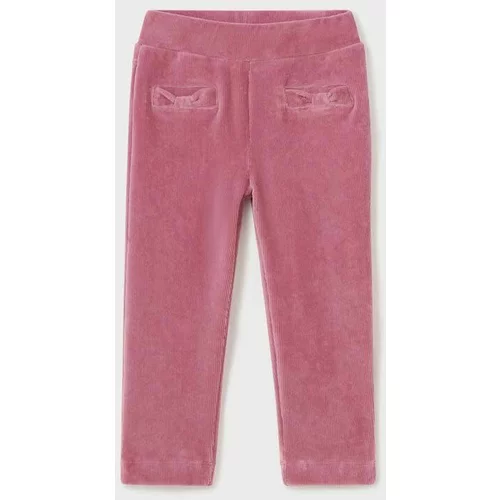 Mayoral Otroške hlače roza barva