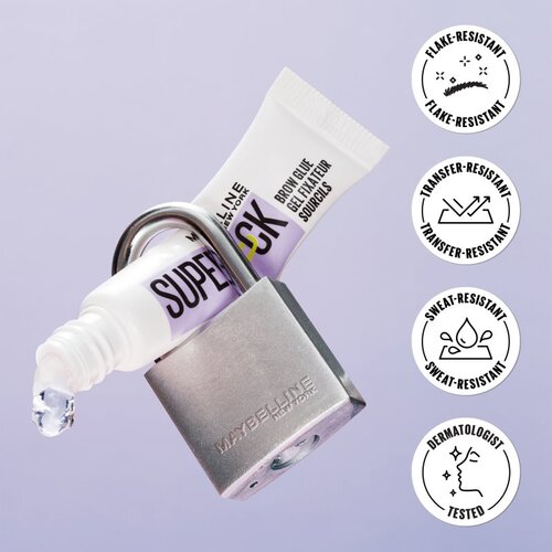 Maybelline Super Lock fiksacijski gel za obrvi odtenek 8 g Slike