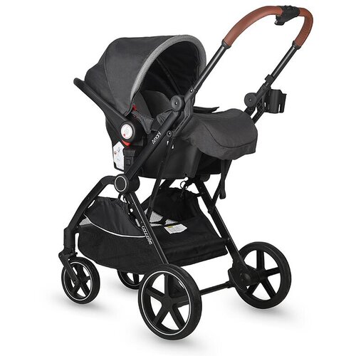 Coccolle Otro&amp;scaron;ki voziček 3v1 Amani Anthracite Slike