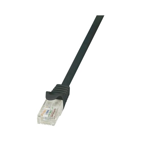 Logilink Patch cable Econline, Cat.5e, U UTP, black, 3 m, CP1063U Slike