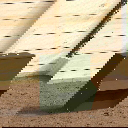 vidaXL hranilica za piliće maslinasto zelena 20 x 25 x 35 cm Cene