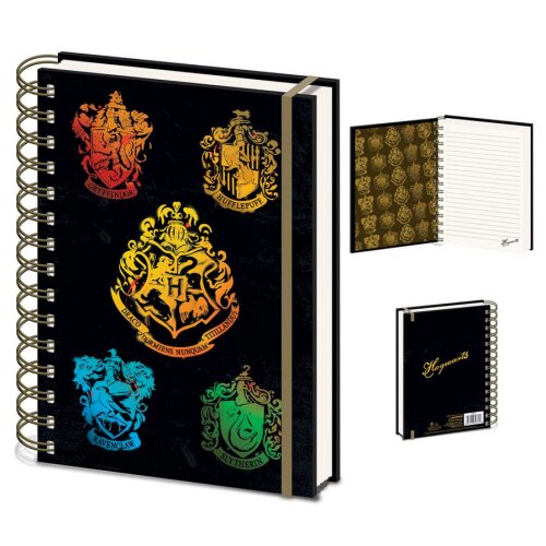 Pyramid International PYRAMID HARRY POTTER (COLOURFUL CREST DARK) A5 BELEŽKA Cene