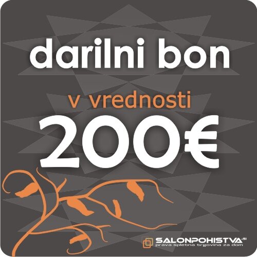  Darilni bon SalonPohistva.si 200 Cene