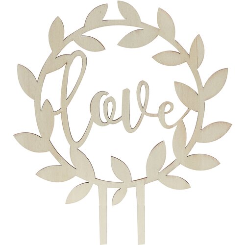 Ginger Ray® ukras za tortu love wooden Cijene