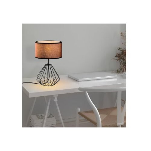Opviq Stona lampa Diamond-S-708, 25x25x43 cm, IP20, Smeđe-crna Cene