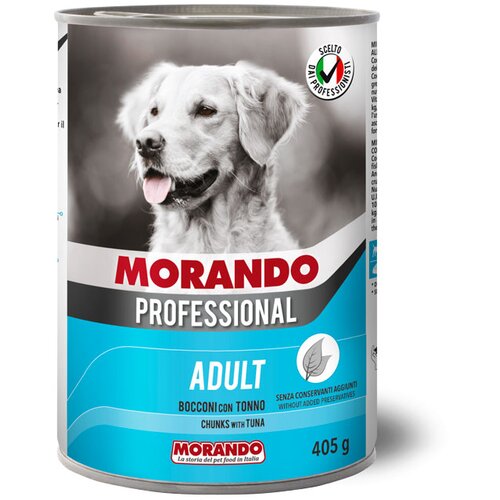 Morando Professional Adult komadići tuna 405 g konzerva Cene