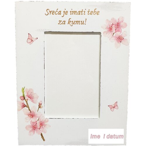 Poklon za kumu! Okvir za fotografije Š15182 Cene