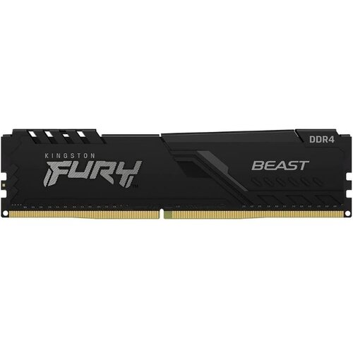 Kingston DRAM 16GB 3200MHz DDR4 CL16 DIMM FURY Beast Black EAN: 740617319859 Slike