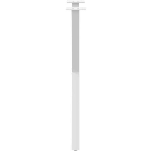VidaXL Noge za jedilno mizo v obliki črke X, 2 kosa, bele barve, 57 x (72-73) cm, jeklo Slike