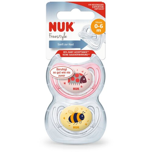 Nuk duda silikon freestyle 0-6m 2/1 Cijene