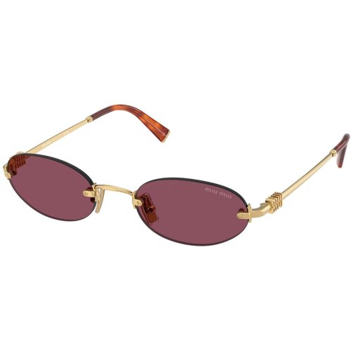 Miu Miu MUA54S 5AK20Y ONE SIZE (51) Zlata/Vijolična Cene