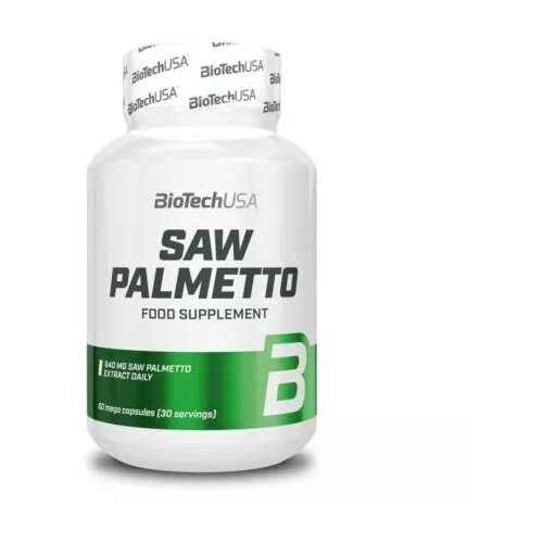 BioTech USA Kapsule za prostatu Saw Palmetto, 60 kapsula Slike