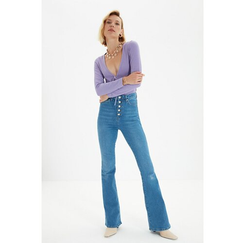 Trendyol ženske farmerke Flare Jeans Cene