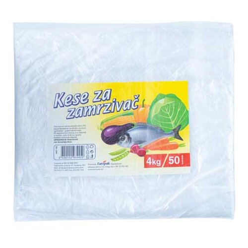 Perfetto Kese za zamrzivač 5kg 30/1 50 paketa Cene