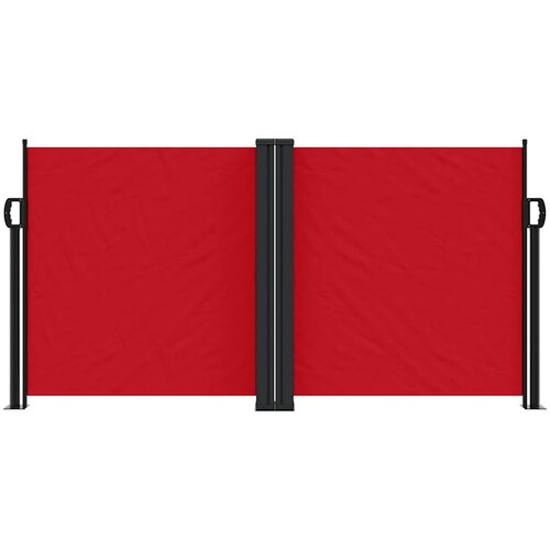 Uvlačiva bočna tenda 120 x 1000 cm crvena Slike
