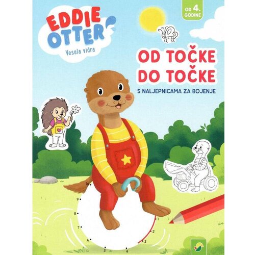 EDDIE Otter Od točke do točke s naljepnicama za bojenje Slike