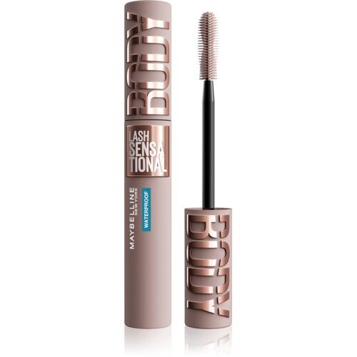 Maybelline Lash Sensational Body Waterproof maskara za povećanje volumena vodootporna nijansa Black 9.75 ml Cijene