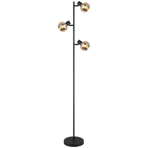 Globo 54309SB - Podna lampa TOKKI 3xE14/40W/230V crna Cene