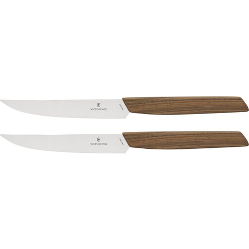 Victorinox Swiss Modern Steak Knife Set Walnut Wood 2 pcs. Slike