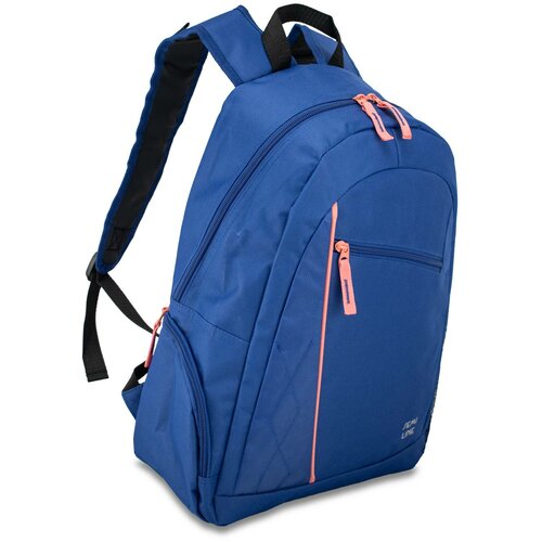 Semiline Unisex's School Backpack A3038-3 Navy Blue/Red Slike