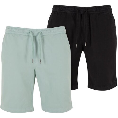 UC Men Men&amp;#039;s Stretch Twill 2-Pack Shorts - Mint + Black Slike