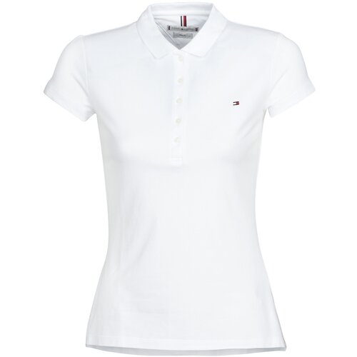 Tommy Hilfiger Polo majice kratki rokavi HERITAGE SS SLIM POLO Bela Cene