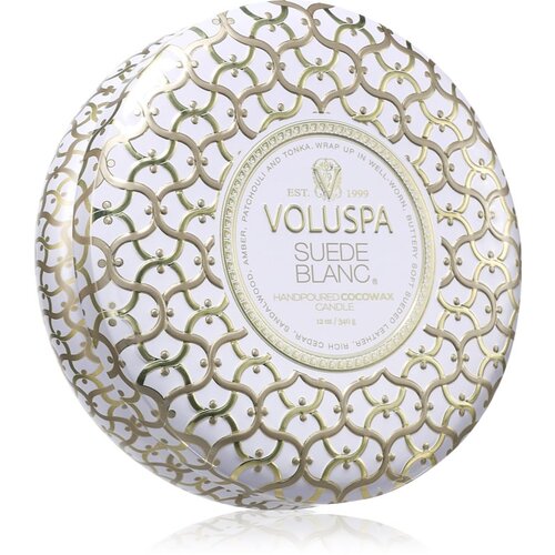 VOLUSPA Maison Blanc Suede Blanc di&amp;scaron;eča sveča 340 ml Slike