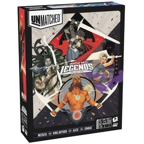 Restoration Games Dru&amp;scaron;tvena igra - Unmatched - Battle Of Legends Volume One - ENG Slike