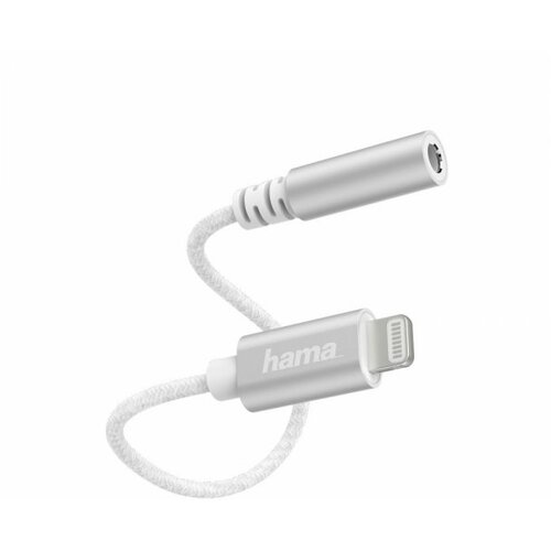 Hama iphone lightning adapter na 3.5mm zenski dzek beli Slike