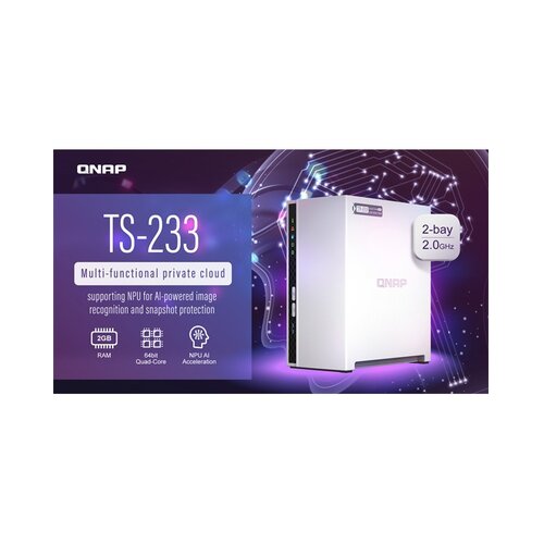 Qnap NAS za 2 disk, 2GB ram, 1Gb mreža Slike