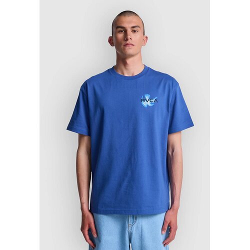 Rvca AF Twin Tulips T-shirt indigo blues Cene