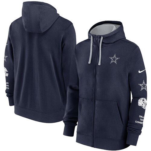 Nike Dallas Cowboys Cotton Full-Zip Fleece jopica s kapuco Cene