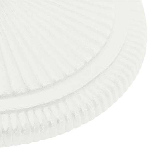VidaXL Stalak za suncobran bijeli 45 x 45 x 30 cm od lijevanog željeza Slike