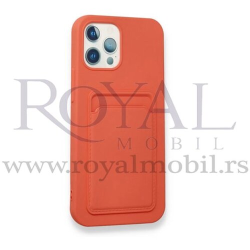  futrola soft sa dzepicem za iphone 13 mini (5.4) narandzasta Slike