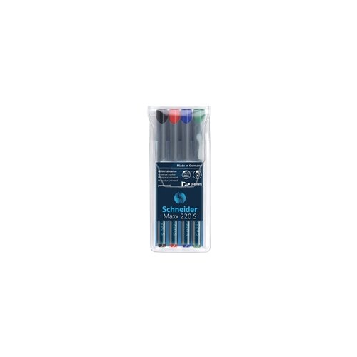 Schneider Marker OHP 220 S 0,4 mm, komplet - 4 komada Cene