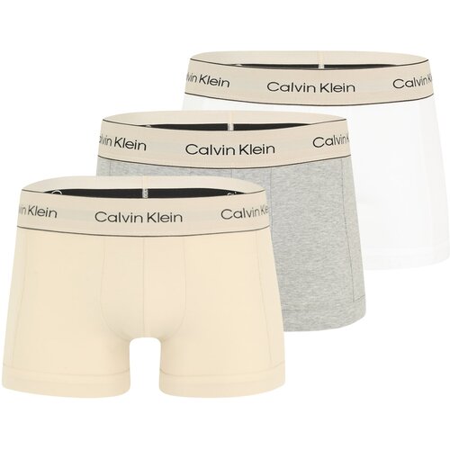 Calvin Klein Underwear Boksarice bež / pegasto siva / črna / bela Cene