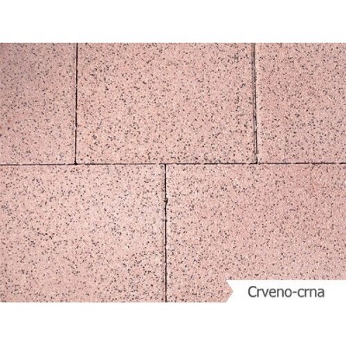 Bepro PRANA PLOČA 20x20x6cm crveno-crna Cijene