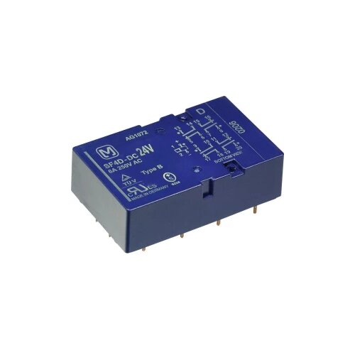 Panasonic sF4D24-Sigurnosni relej za tiskanu pločicu 24 V/DC, 4NO/4NC, 6 A Max. Slike
