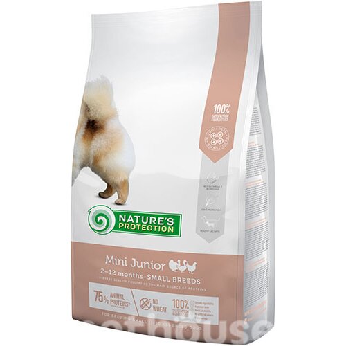 Nature&amp;#039;s Protection Hrana za pse Mini Junior Poultry, 500g Slike