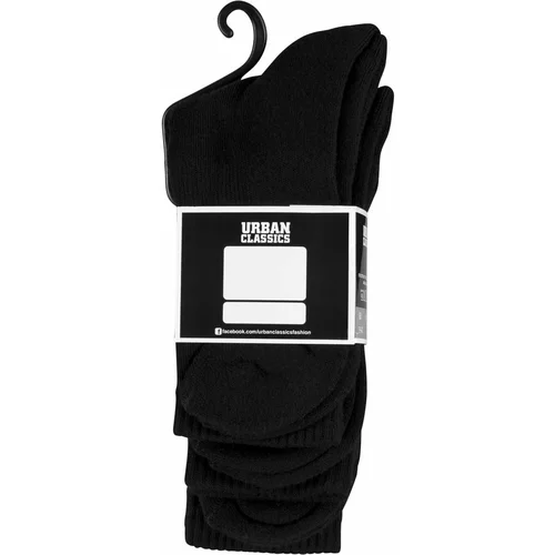 Urban Classics Accessoires Sports Socks 3-Pack Black