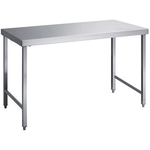  Delovna miza iz nerjavnega jekla, delovna višina 850 mm, šxg 1400 x 700 mm, brez odlagalne police Cene